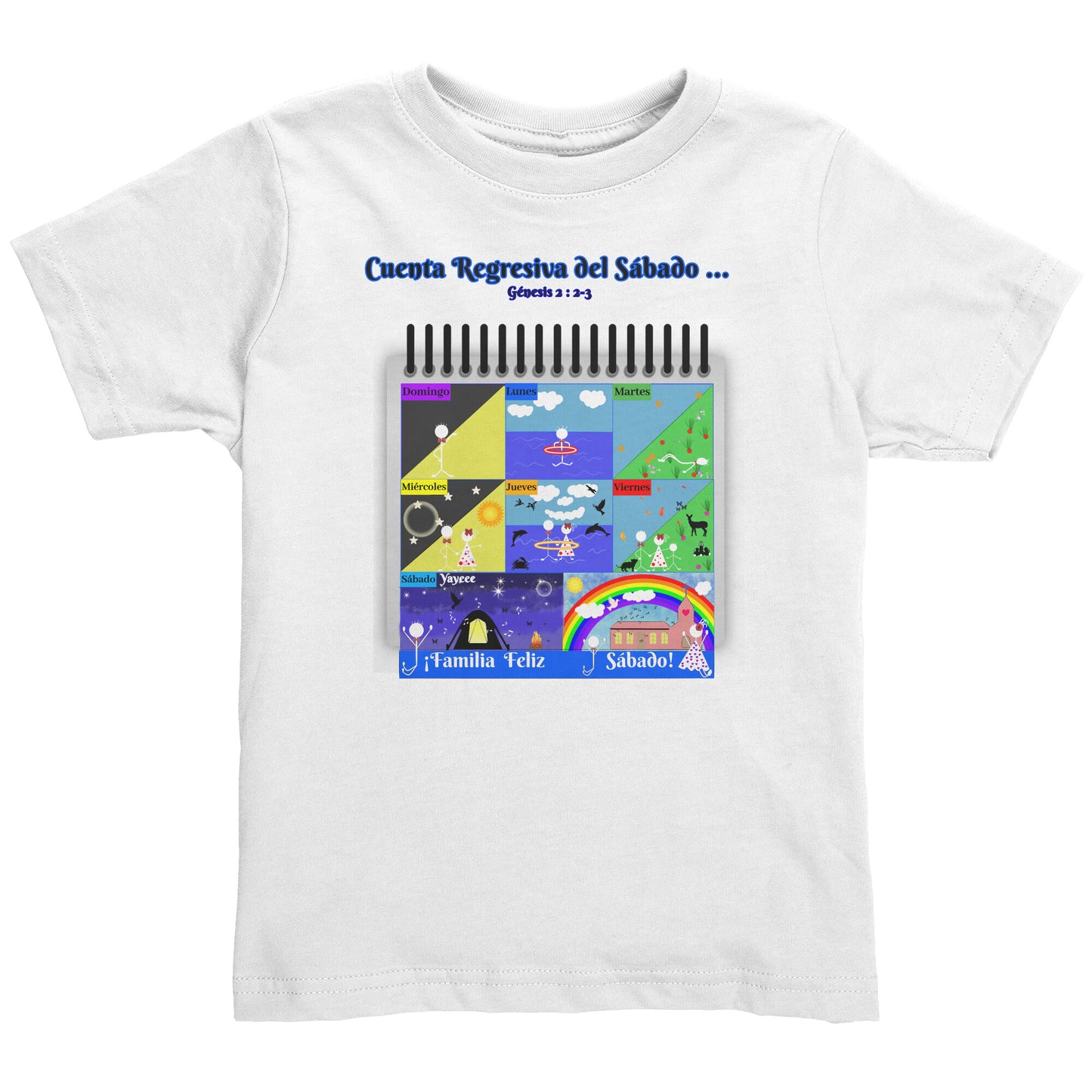 Spanish || Toddler Boy's Sabbath Matching Family Shirt