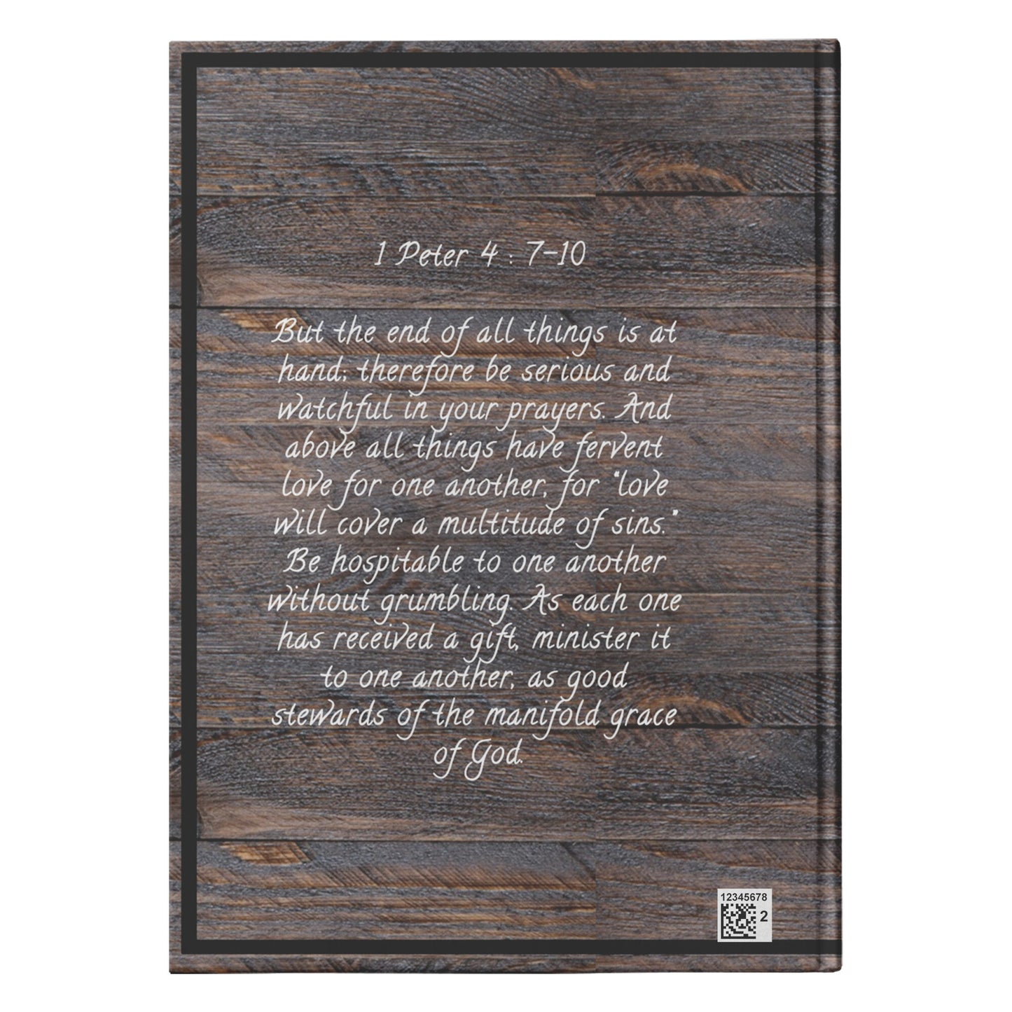 Personalized Wooden Spiritual Gifts Journal
