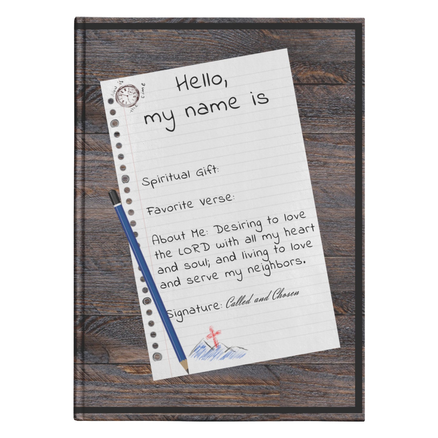 Personalized Wooden Spiritual Gifts Journal