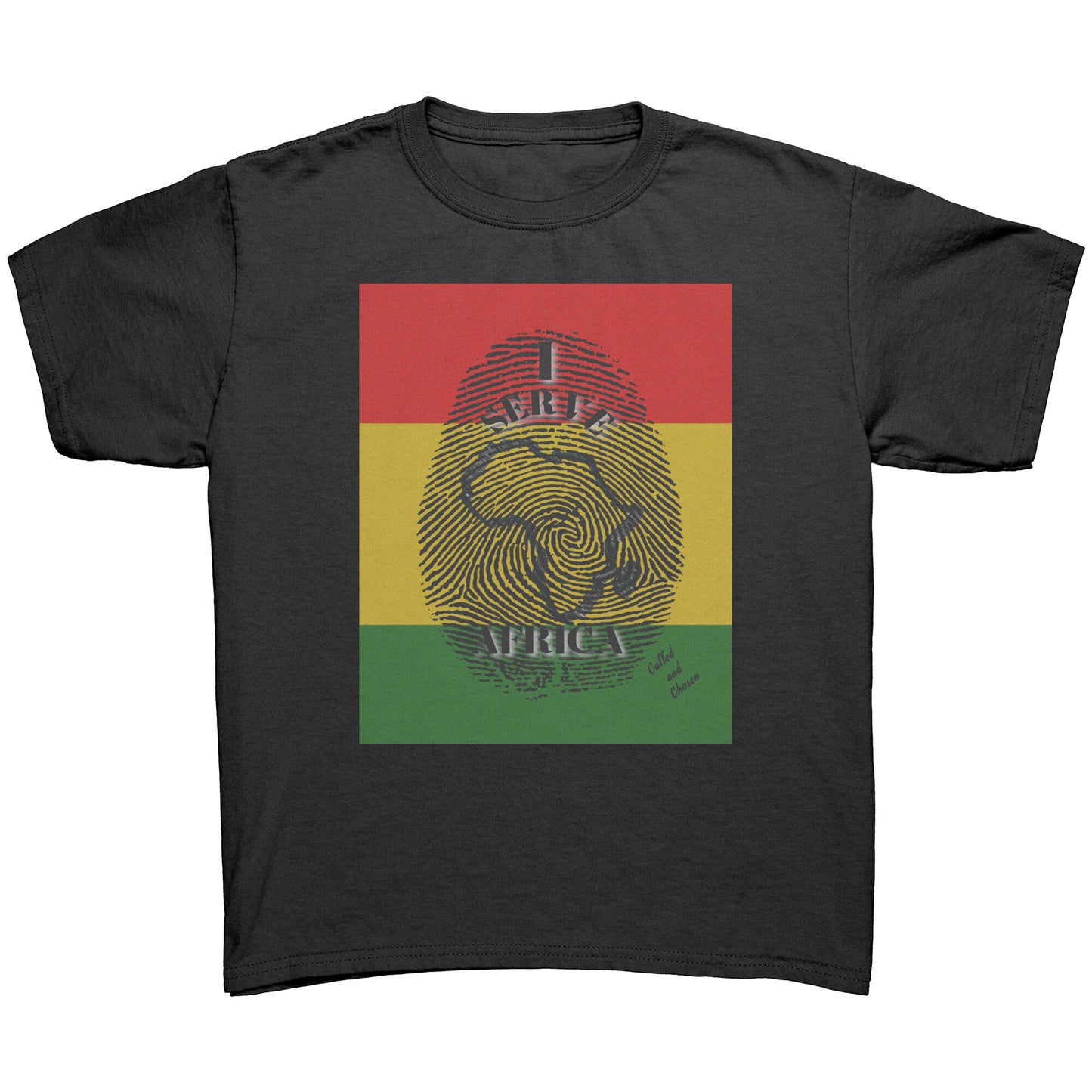 Youth Unisex I Serve Africa T-Shirt