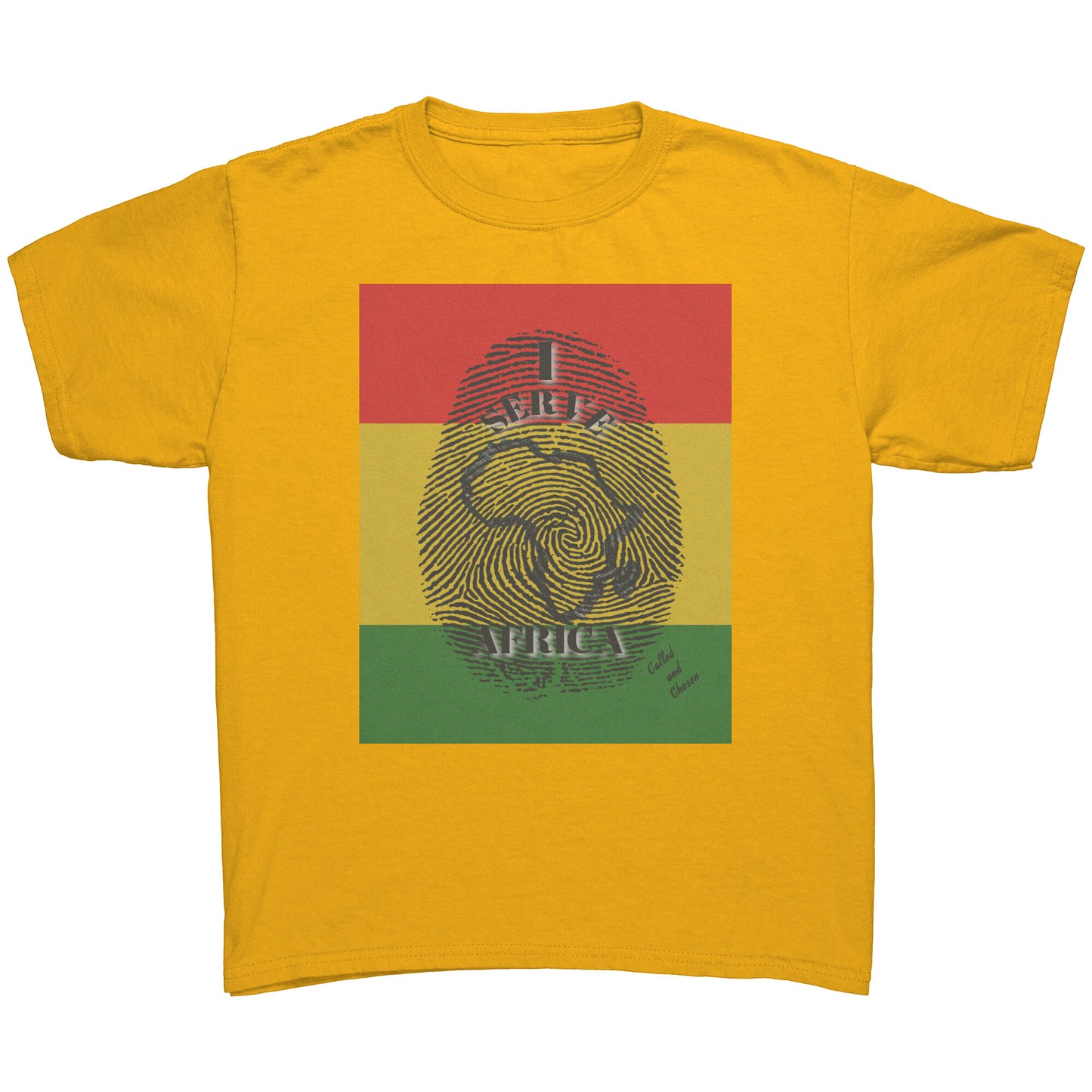 Youth Unisex I Serve Africa T-Shirt