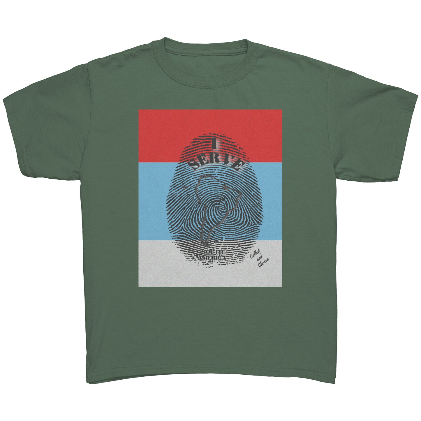 Youth Unisex I Serve South America T-Shirt