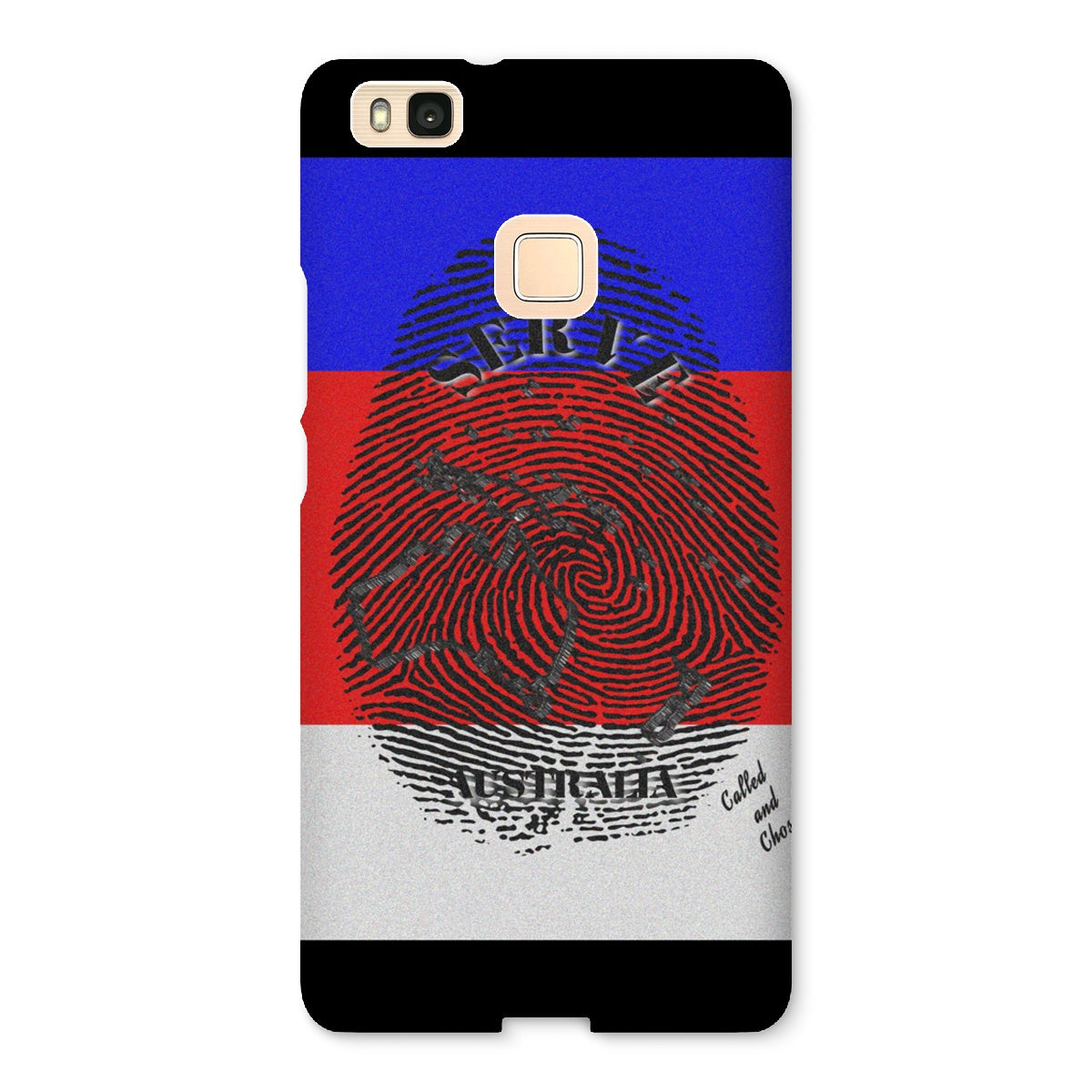 I Serve Australia Fingerprint Snap Phone Case