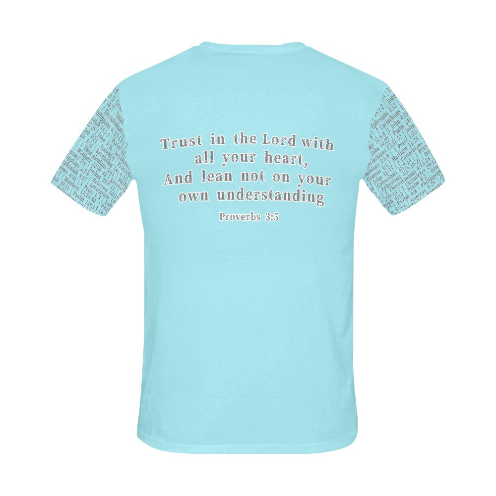 Adult Unisex Proverbs 3:5 D.H.W. Jersey Tee