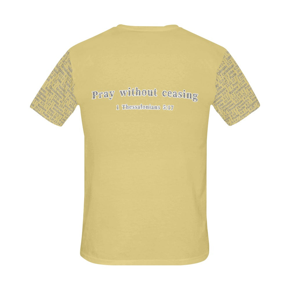 Adult Unisex 1 Thessalonians 5:17 D.H.W. Jersey Tee