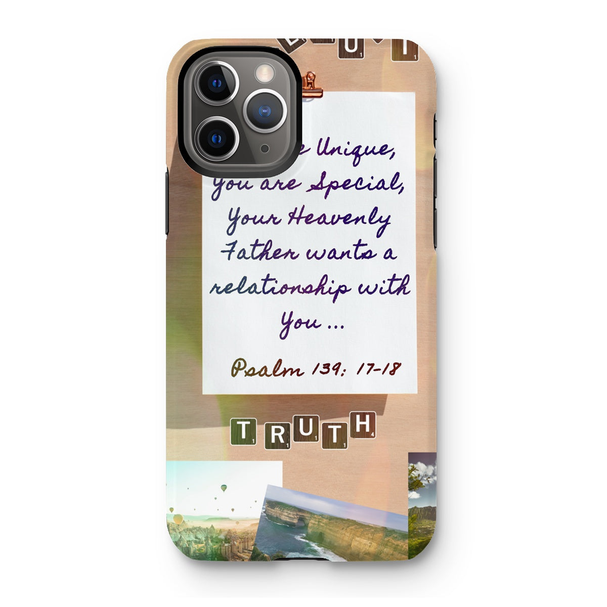 You Are Unique Tough Phone Case