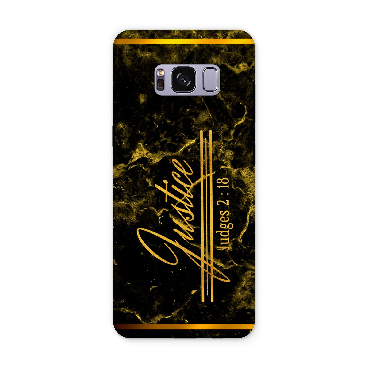 Justice || Judges 2:18 Tough Phone Case