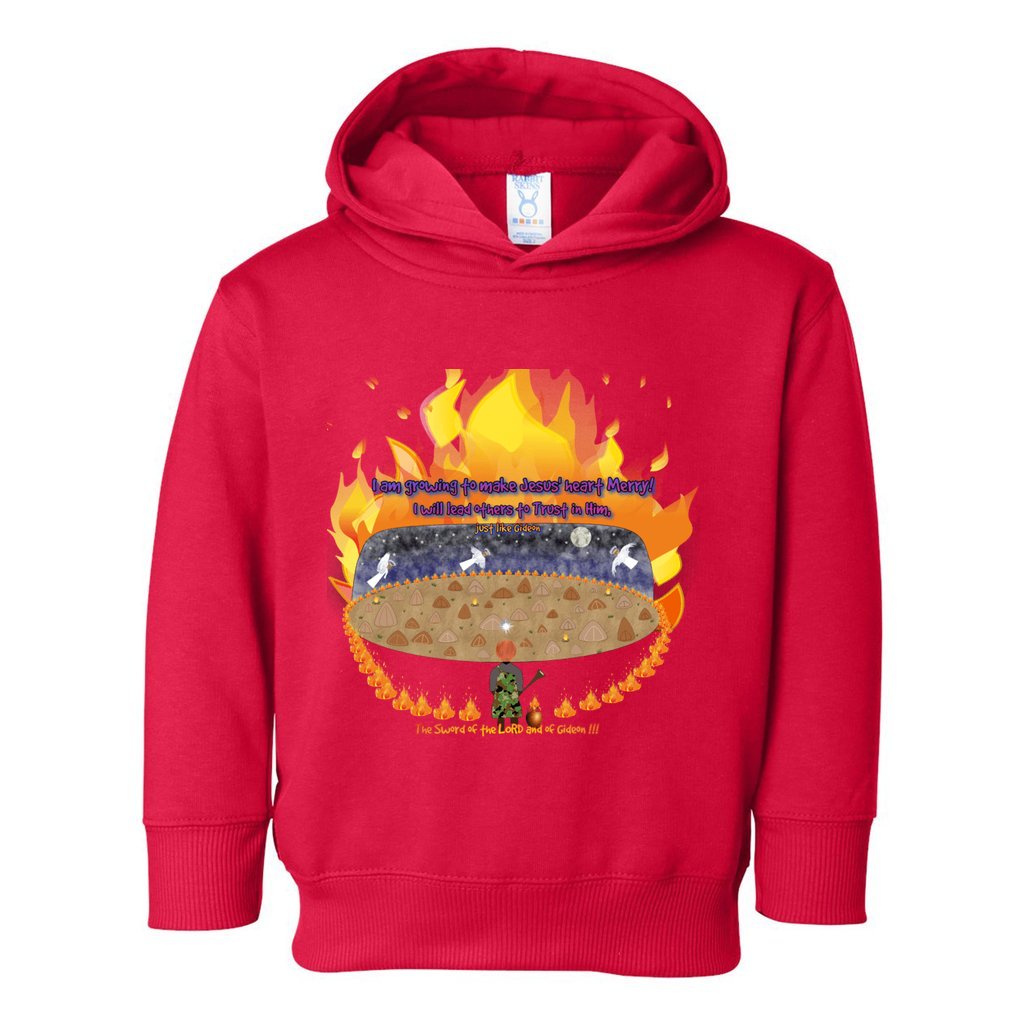 Making Jesus Merry Like Gideon Boy's Toddler Hoodie