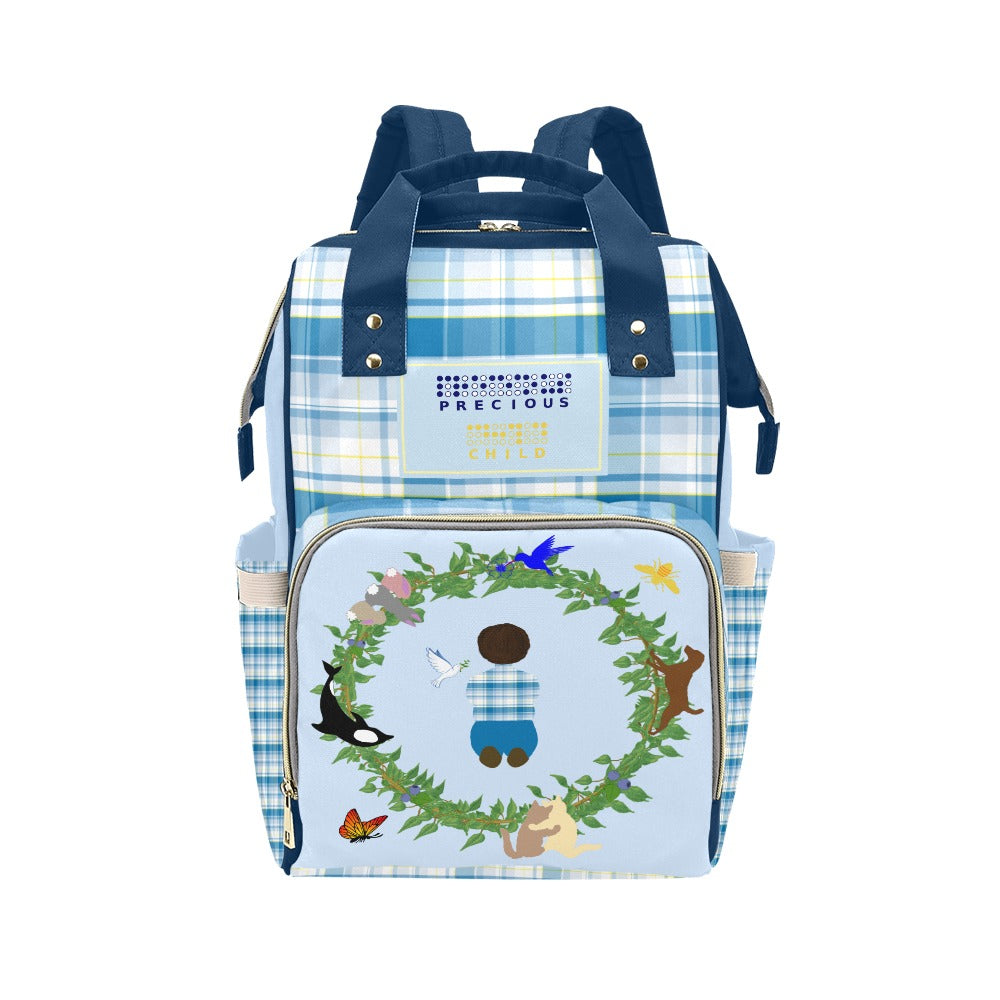 Braille || Precious Child Mommy & Daddy Diaper Backpack