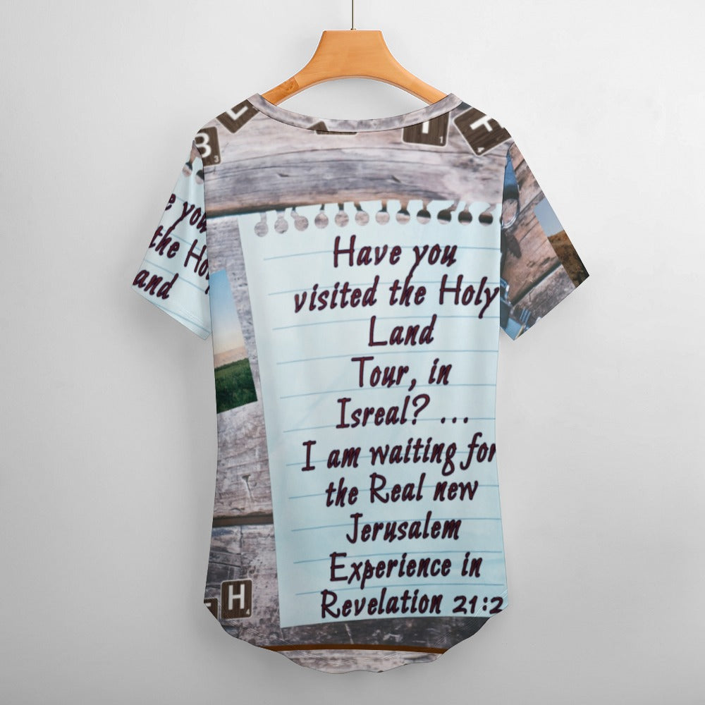 New Jerusalem Ladies' V-Neck Blouse