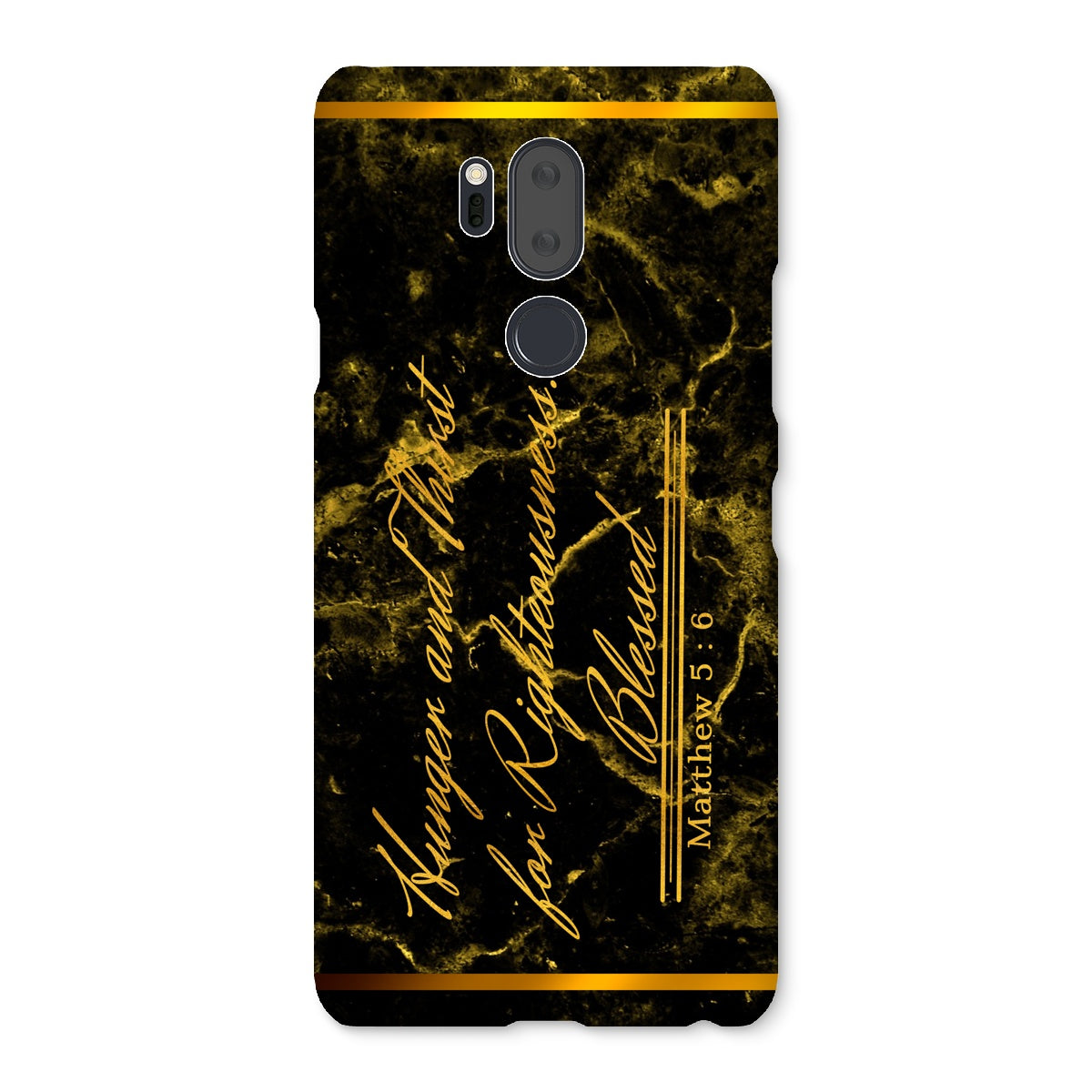 Hunger and Thirst for Righteousness || Matthew 5:6 Snap Phone Case