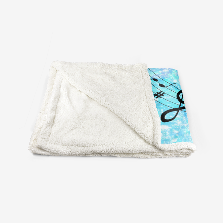 Jesus in the Family Sing-along Tie-Dye Plush Blanket || Piano