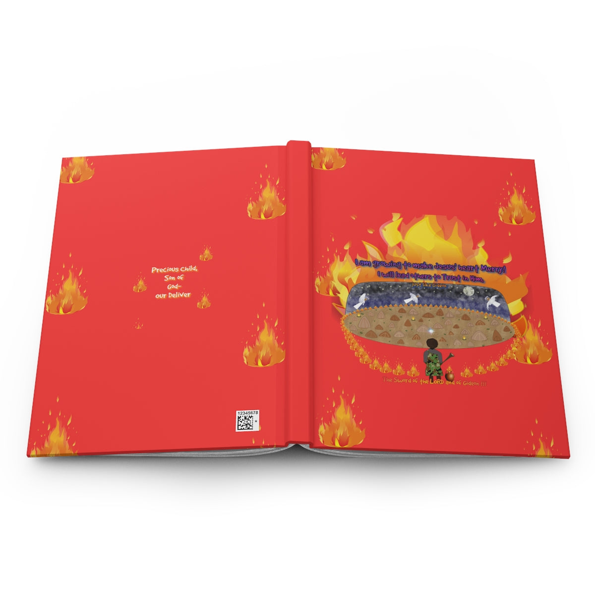 Making Jesus Merry Like Gideon Hardcover Journal