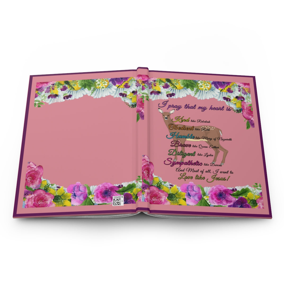 English || Love Like Jesus Girl's Journal || Deer