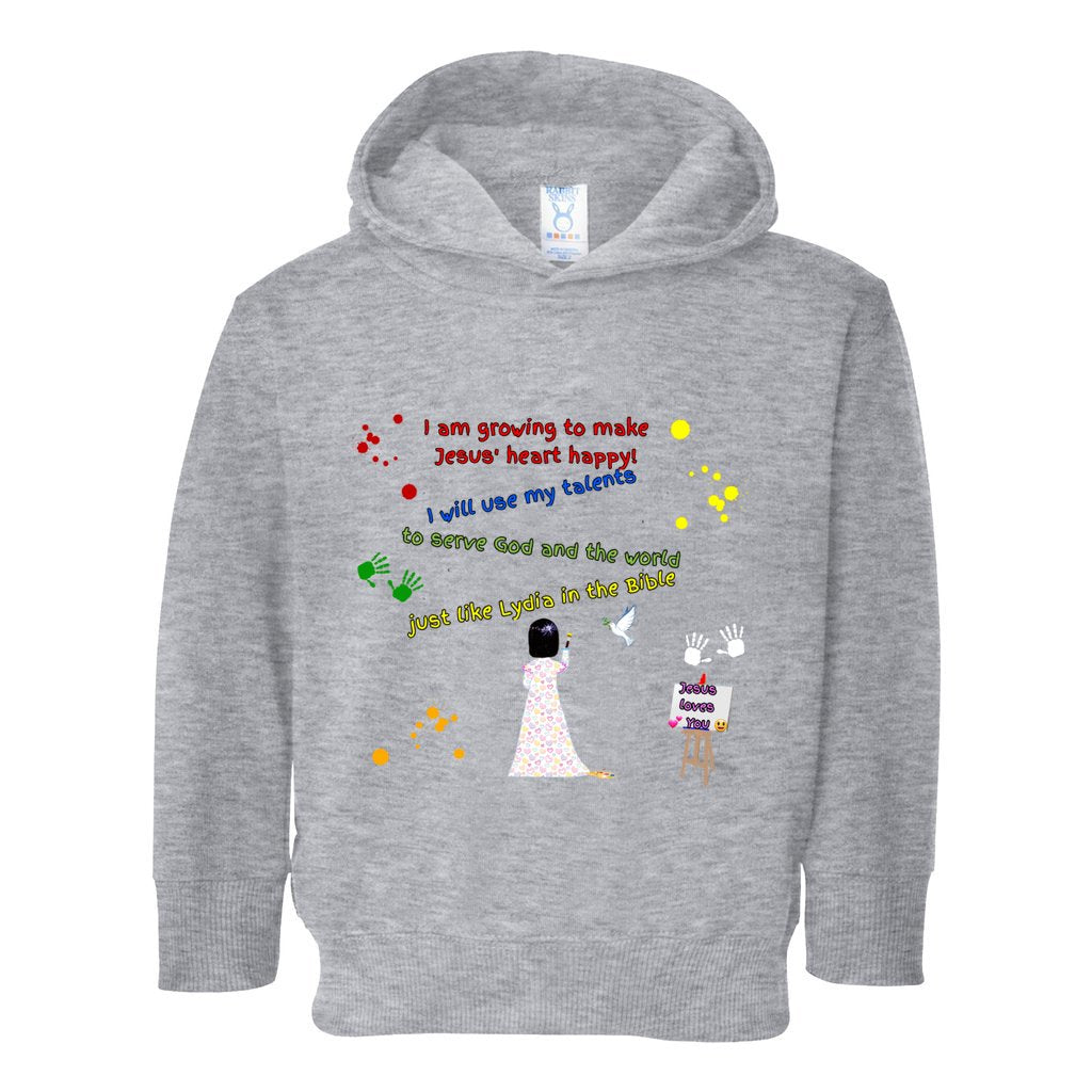 Making Jesus Merry Like Lydia Girl's Toddler Hoodie
