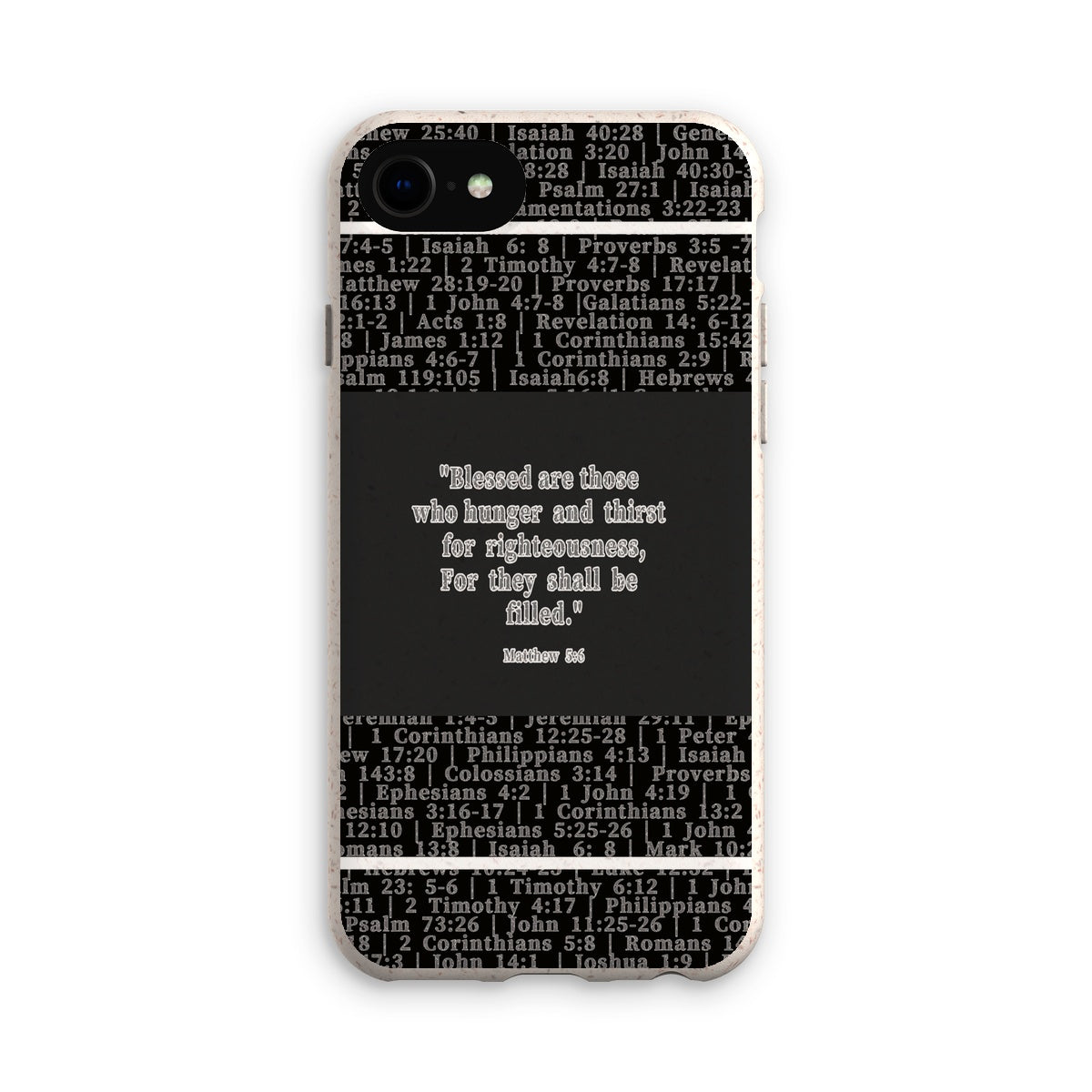 Matthew 5:6 Verse Eco Phone Case