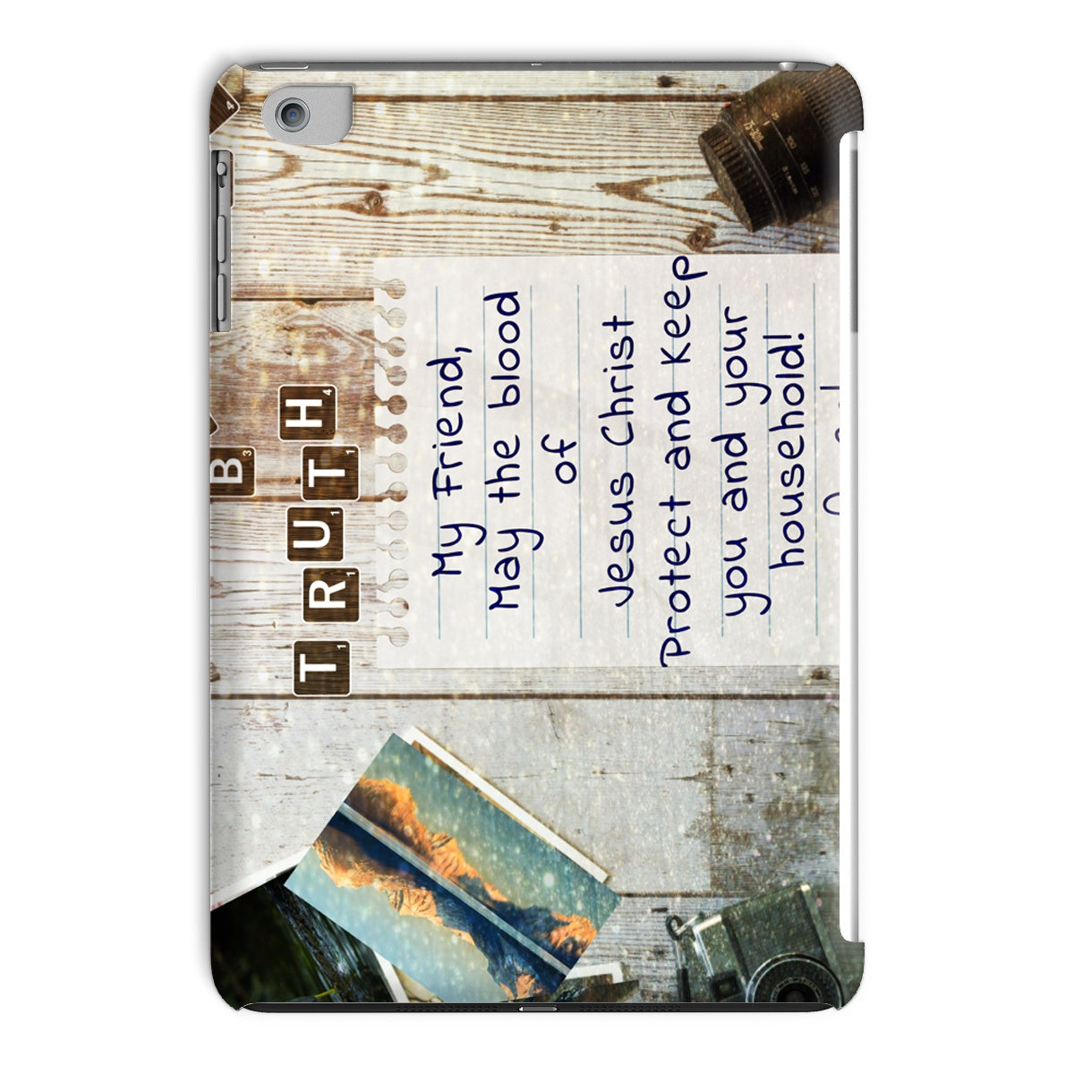 Blood of Jesus iPad Case