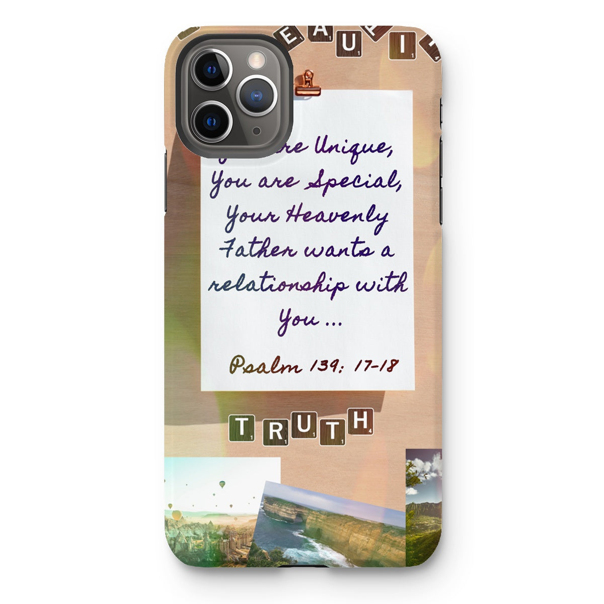 You Are Unique Tough Phone Case