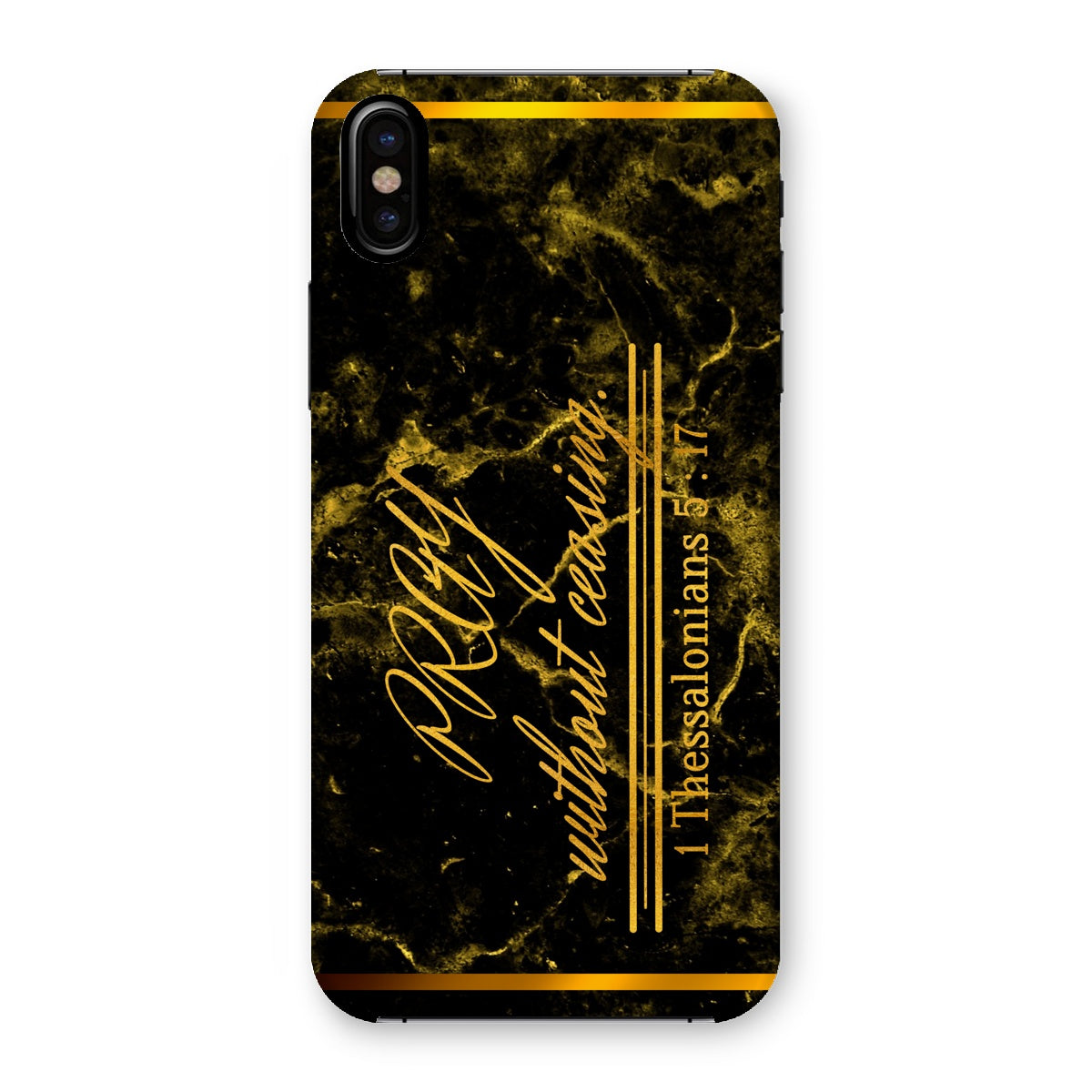 Pray Without Ceasing || 1 Thess 5:17 Snap Phone Case