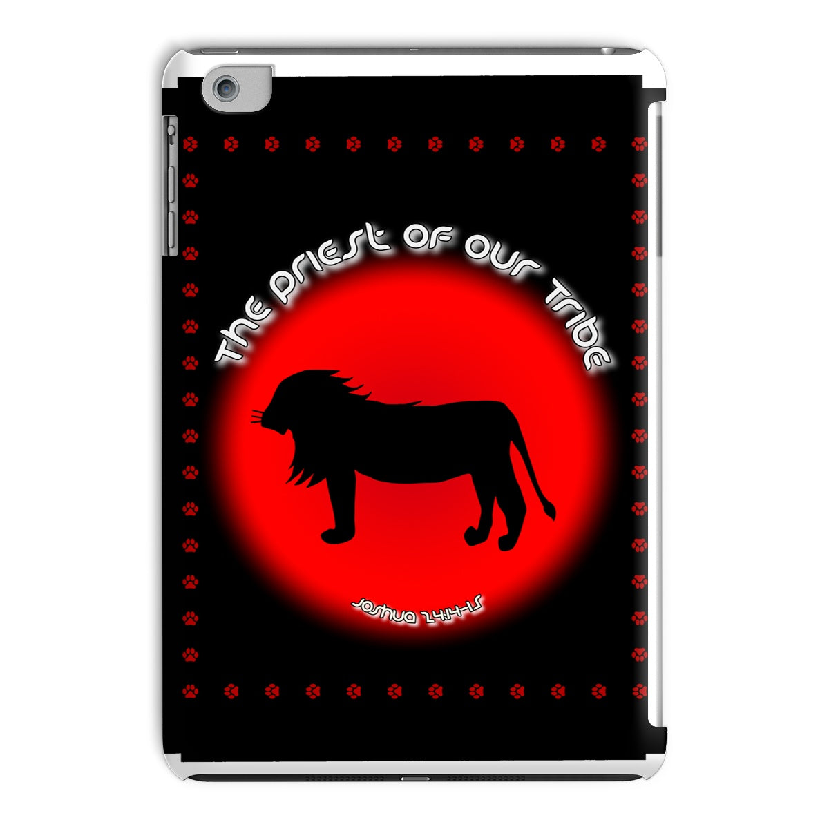 English || His Our Family Tribe iPad Case