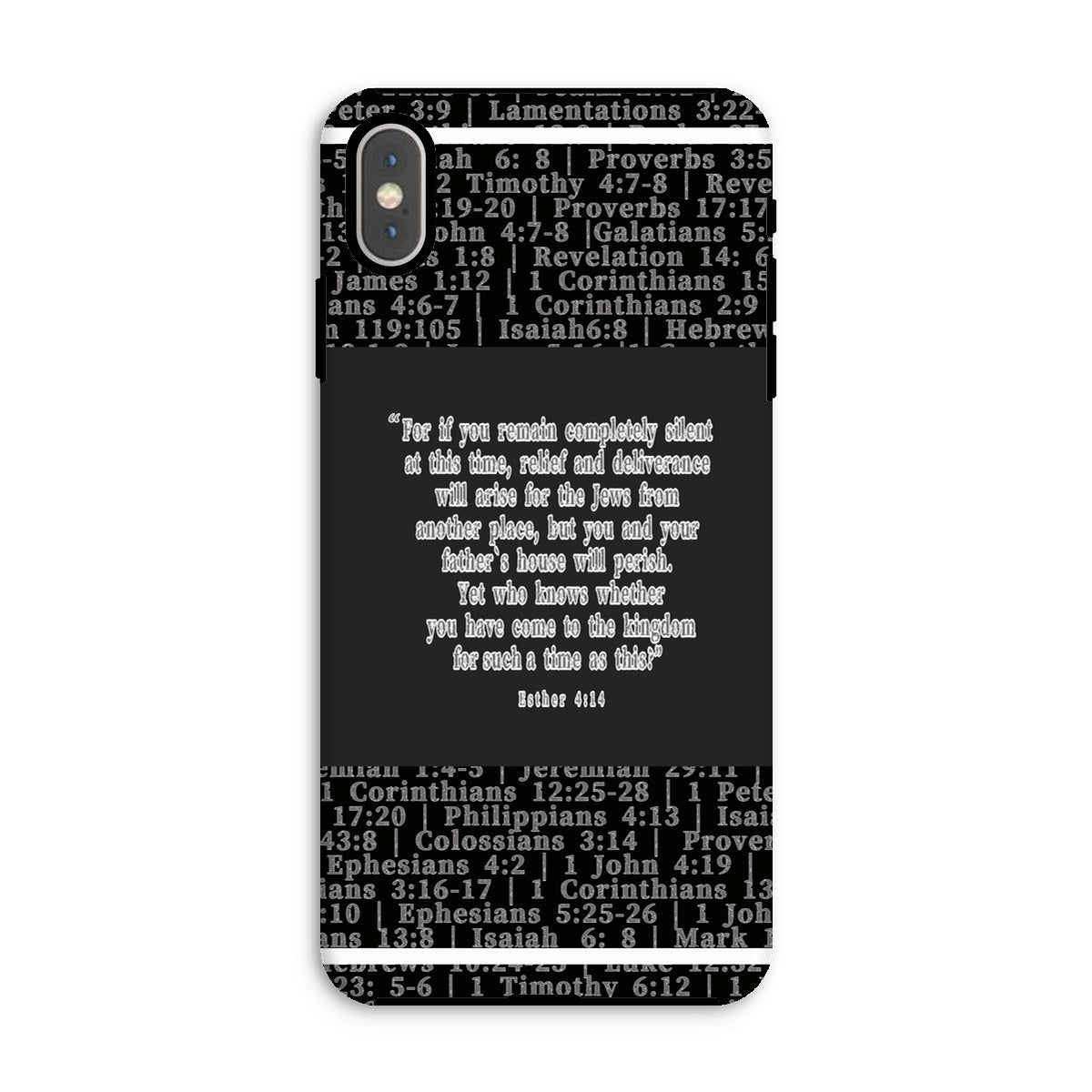 Esther 4:14 Verse Tough Phone Case