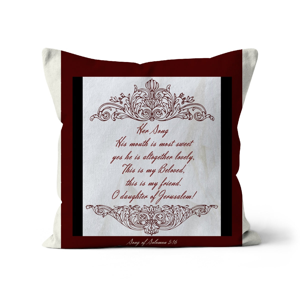 Her Song of Solomon Cushion