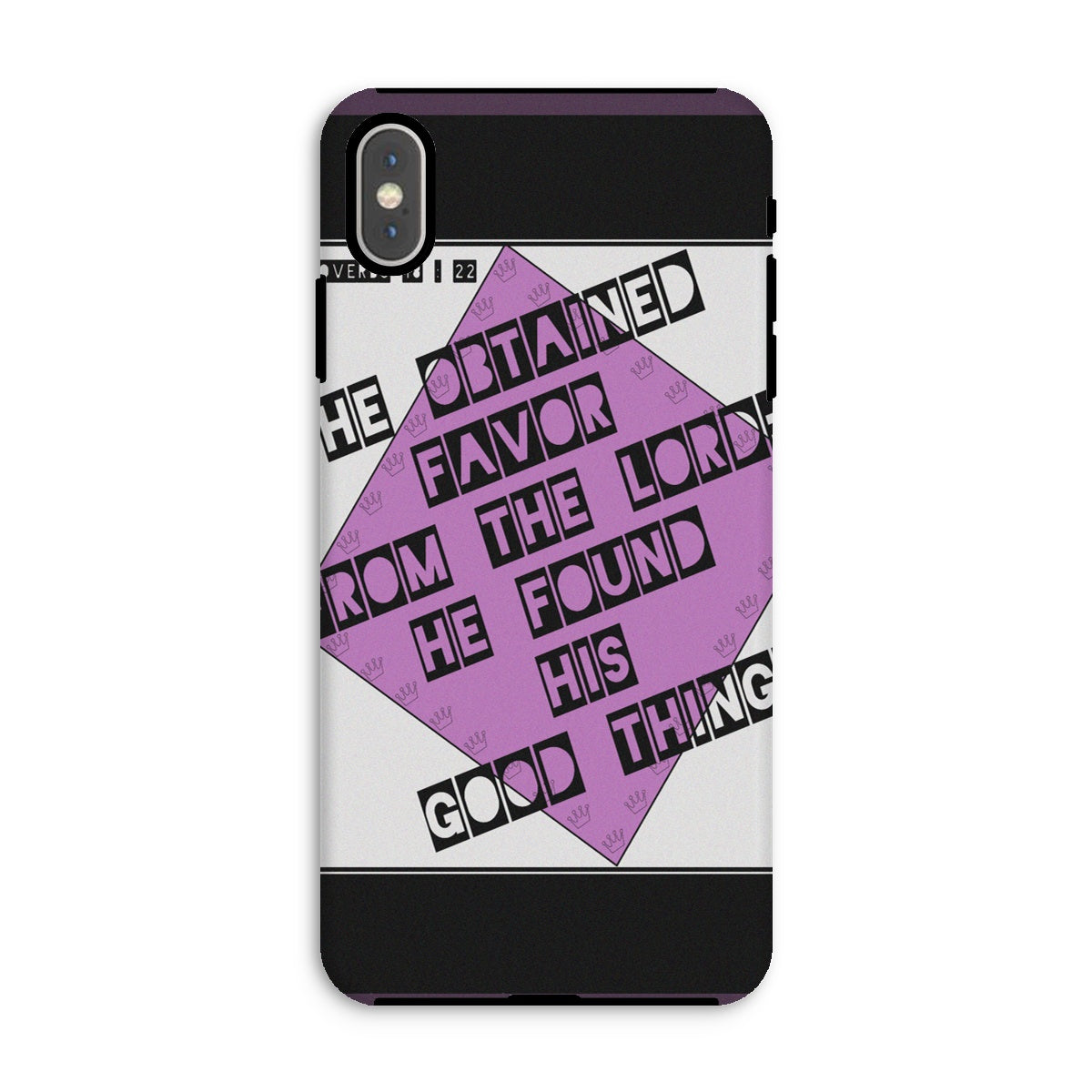 Her Proverbs 18:22 Retro Tough Phone Case