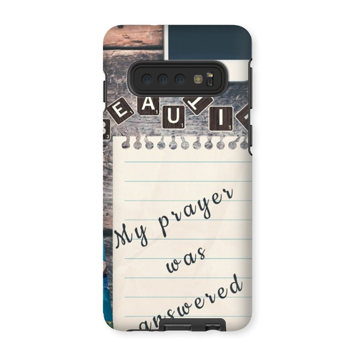 My Prayer Was Answered Tough Phone Case