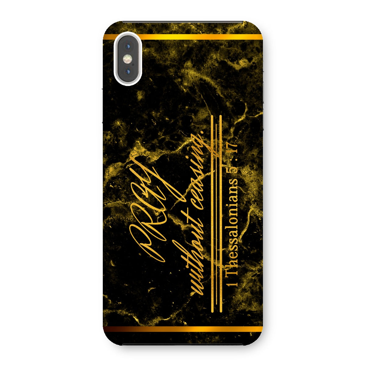 Pray Without Ceasing || 1 Thess 5:17 Snap Phone Case
