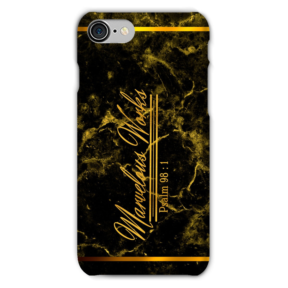 Marvelous Works || Psalm 98 Snap Phone Case