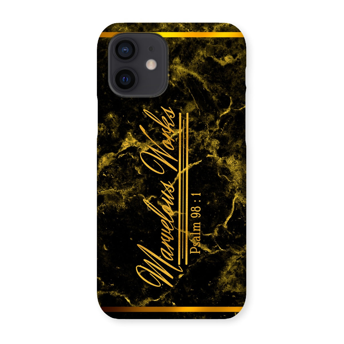 Marvelous Works || Psalm 98 Snap Phone Case