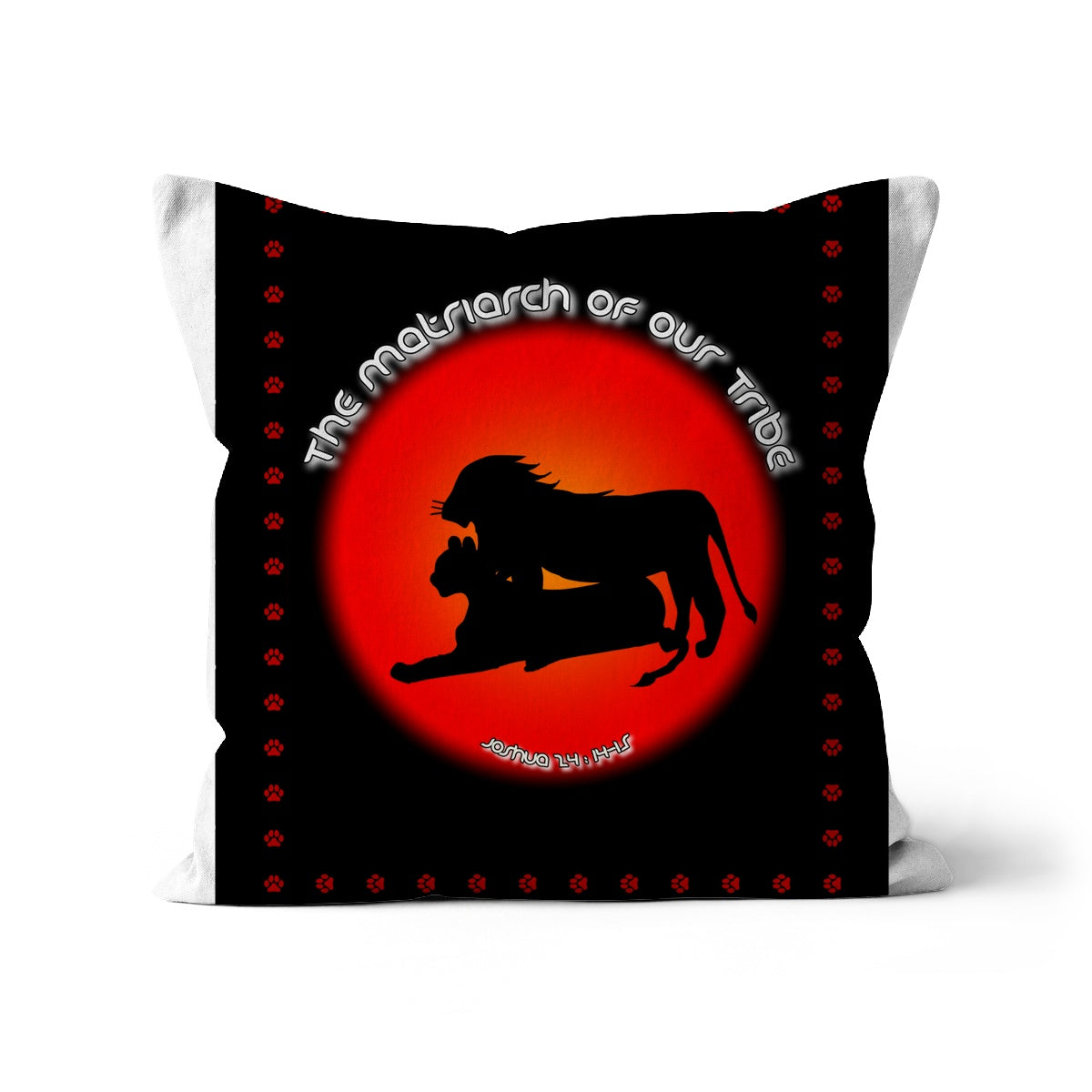 English || Mama's Tribe Family Cushion