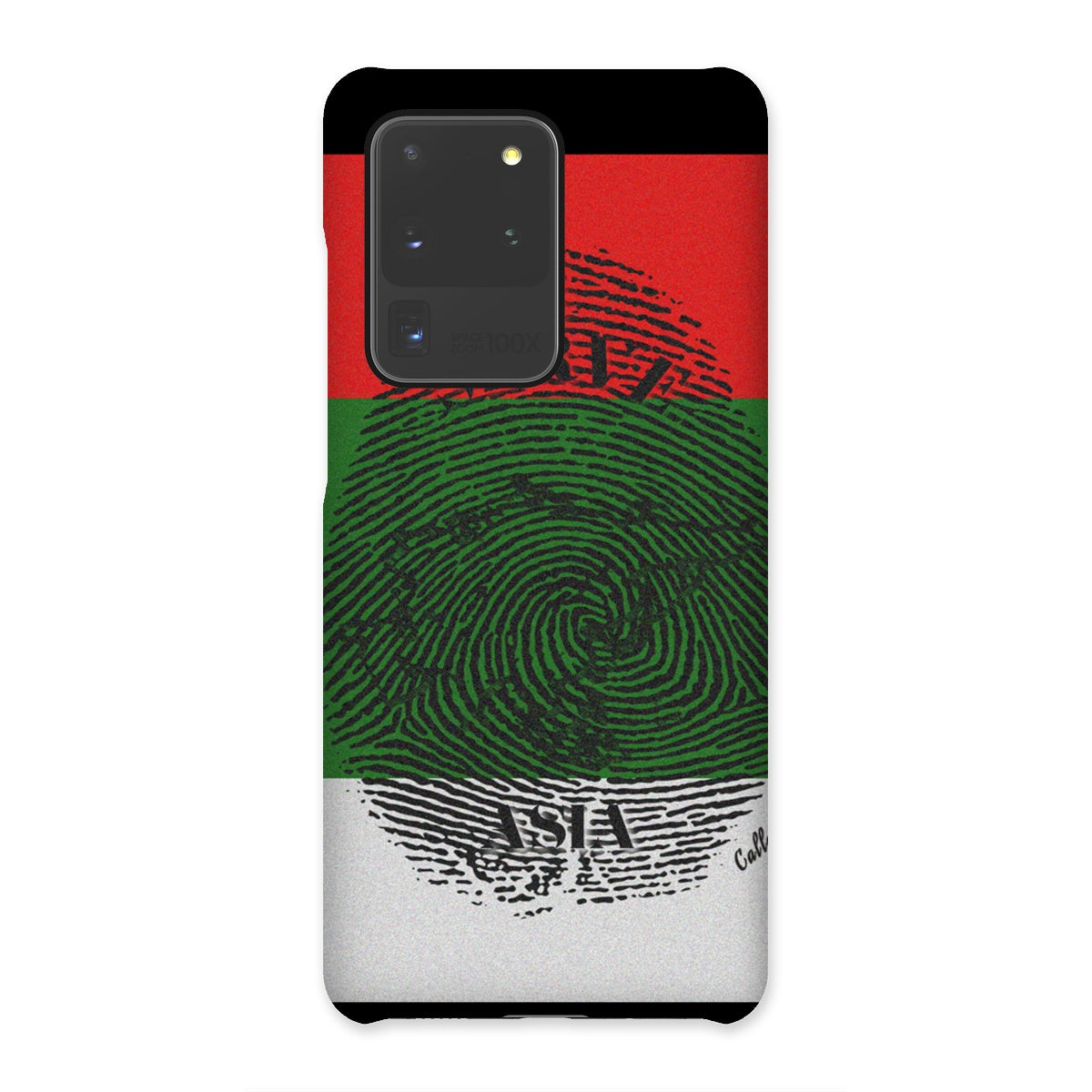I Serve Asia Fingerprint Snap Phone Case