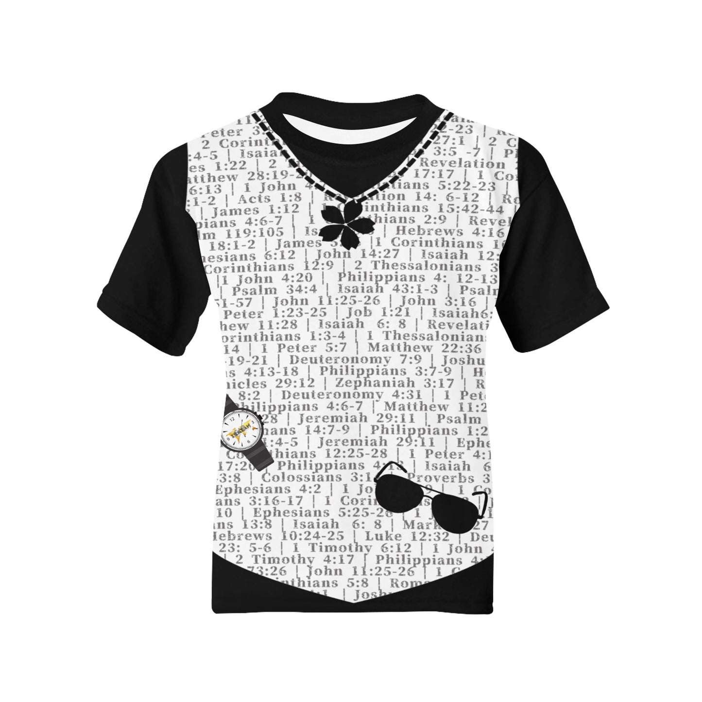 Youth Girl Isaiah 6:8 Covered T-Shirt