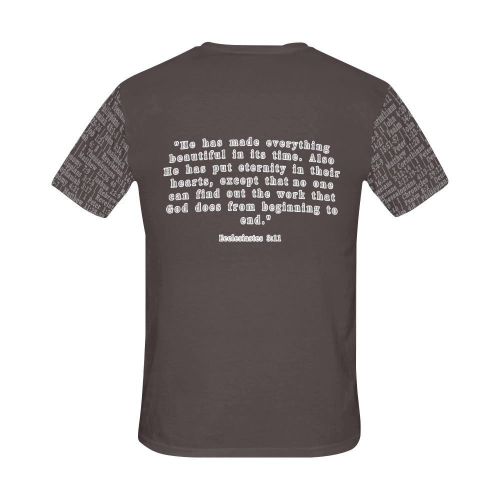 Adult Unisex Ecclesiastes 3:11 D.H.W. Jersey Tee