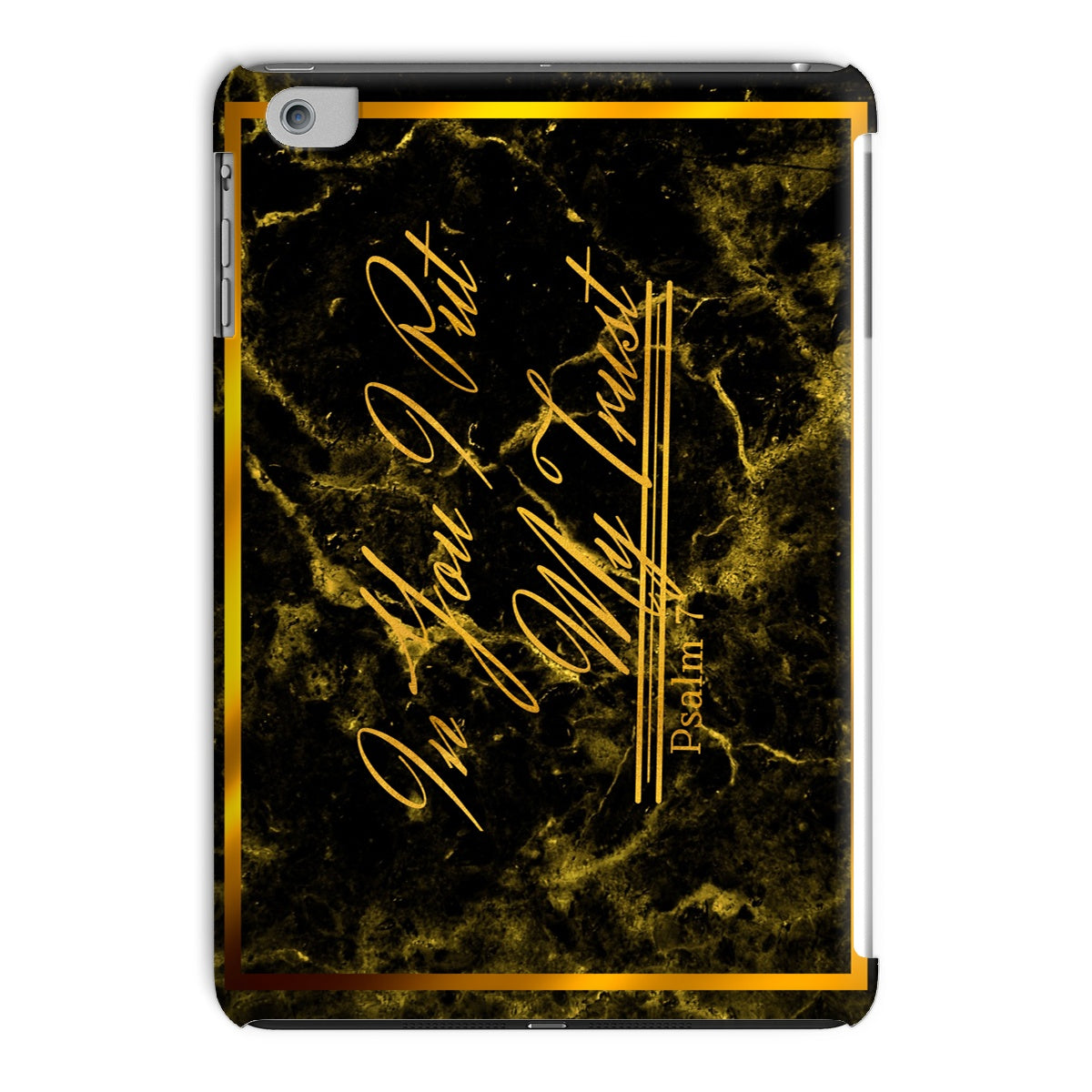 In You I Put My Trust || Psalm 7 iPad Case
