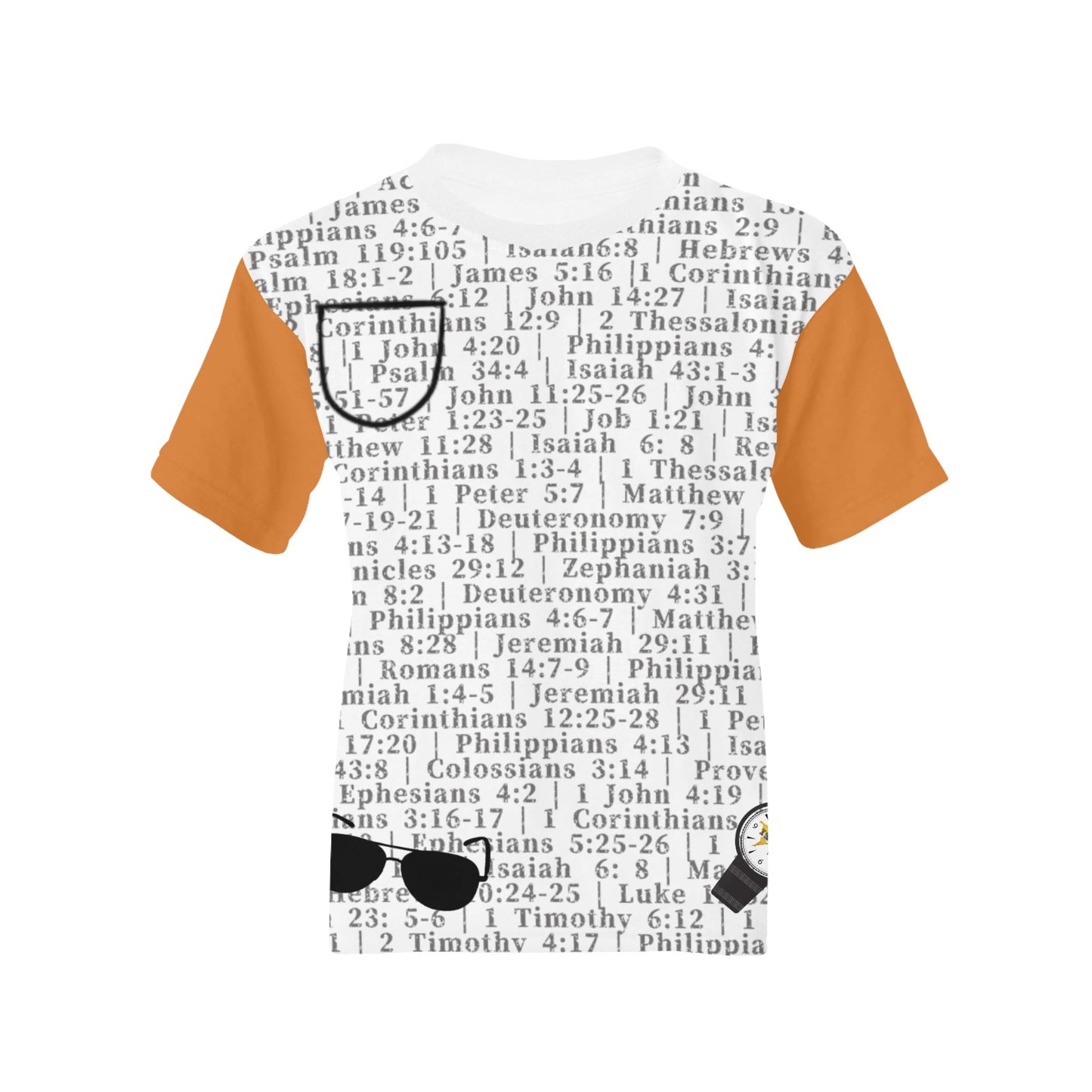 Youth Boy Psalm 46:10 Covered T-Shirt
