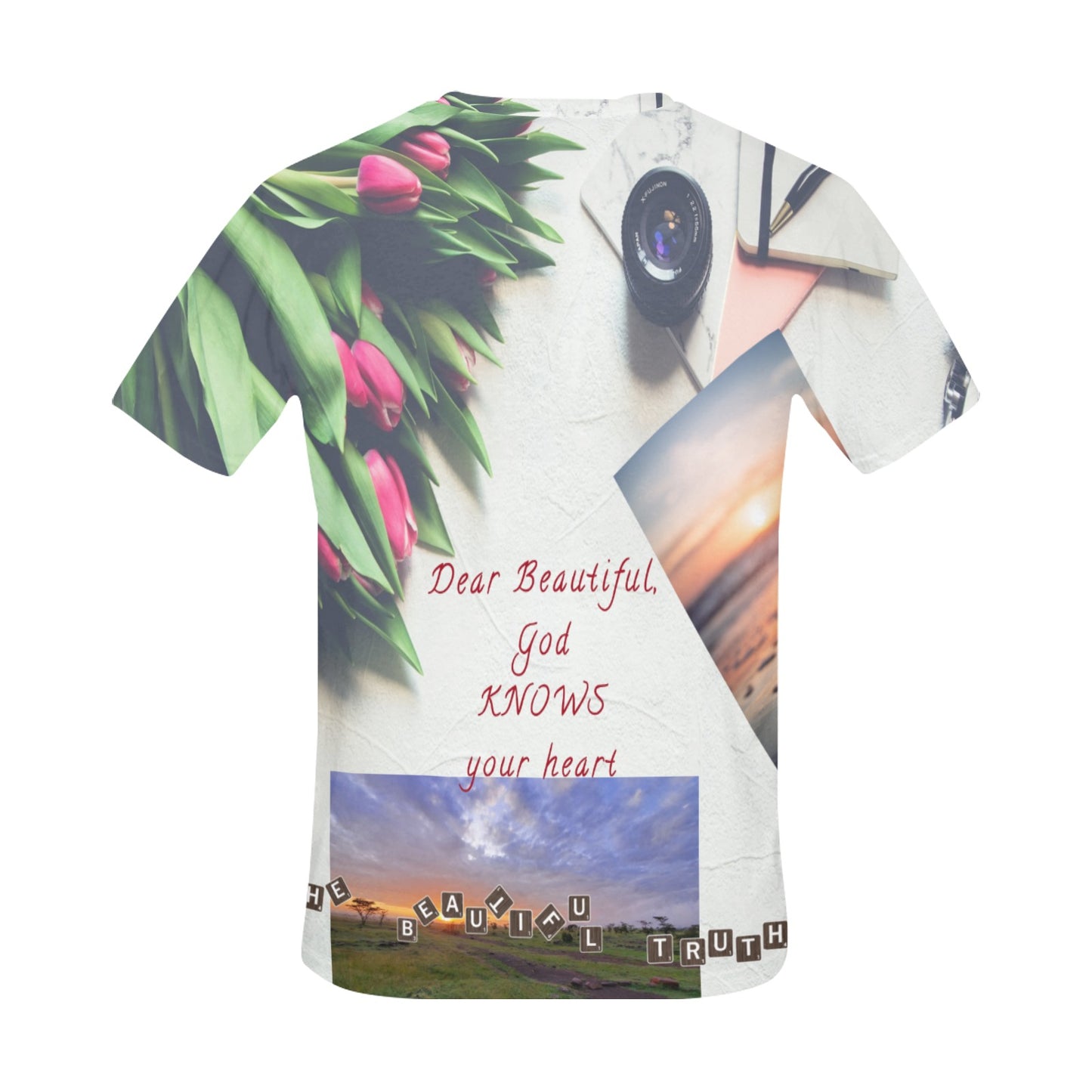 Dear Beautiful God Knows Women's Jersey Tee