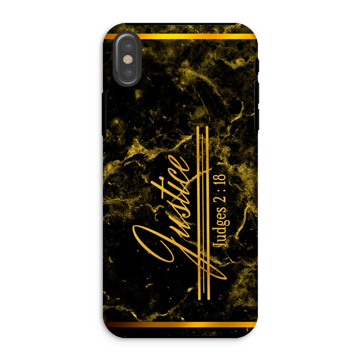 Justice || Judges 2:18 Tough Phone Case