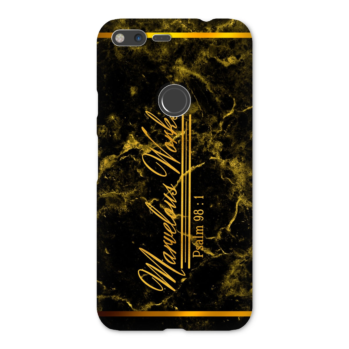 Marvelous Works || Psalm 98 Snap Phone Case