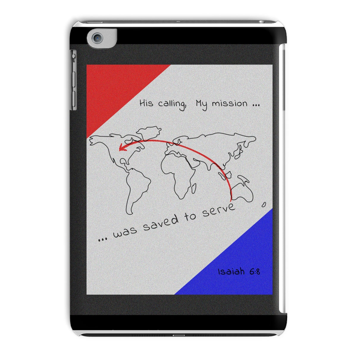 His Calling My Mission North America iPad Case