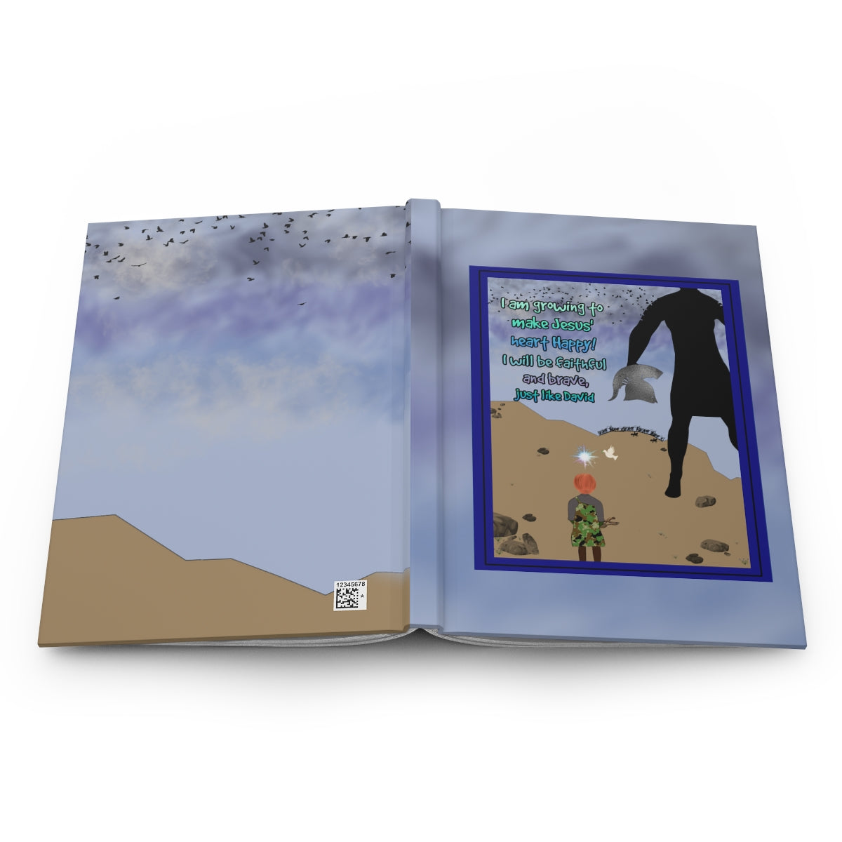 Making Jesus Merry Like David Hardcover Journal