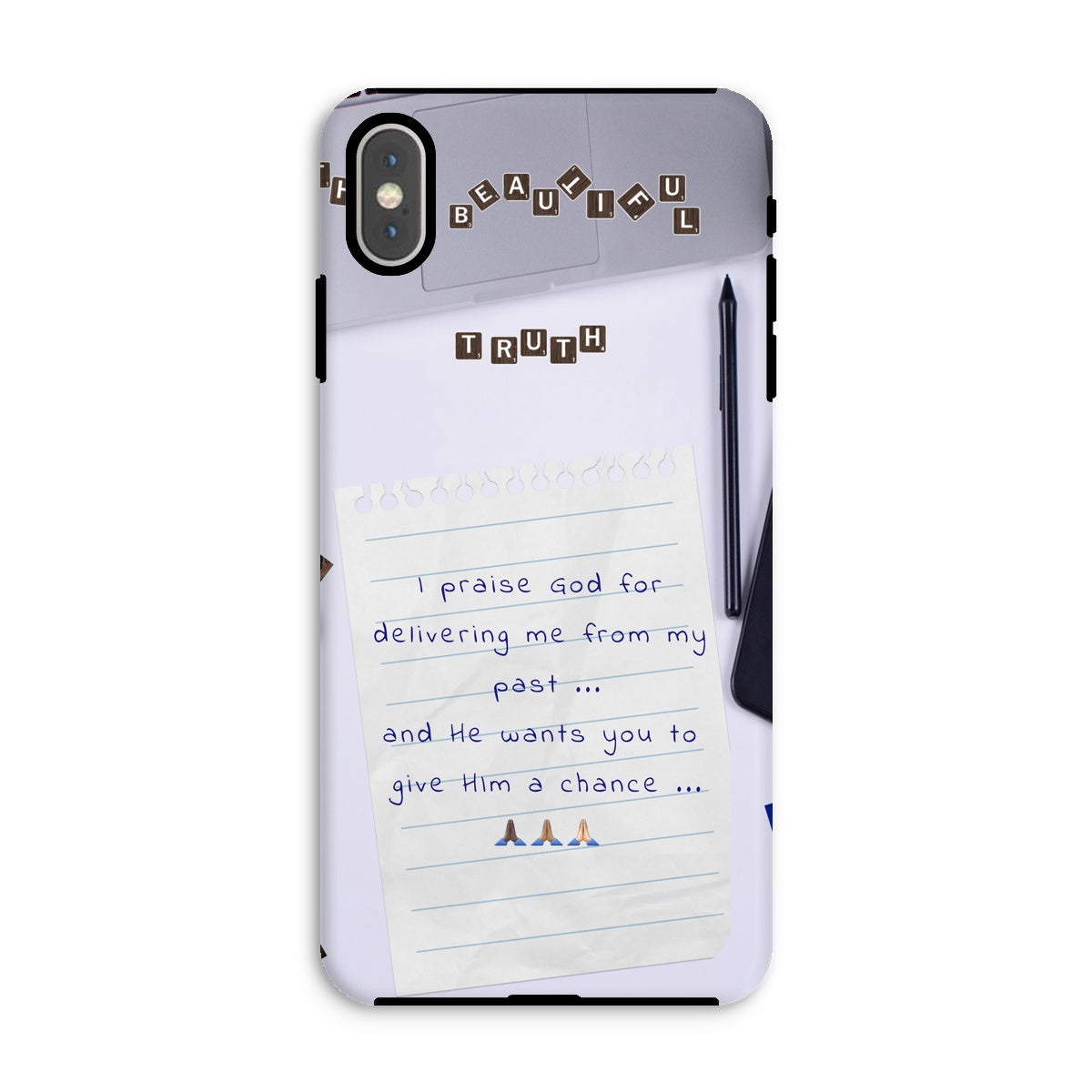 I Praise God Tough Phone Case