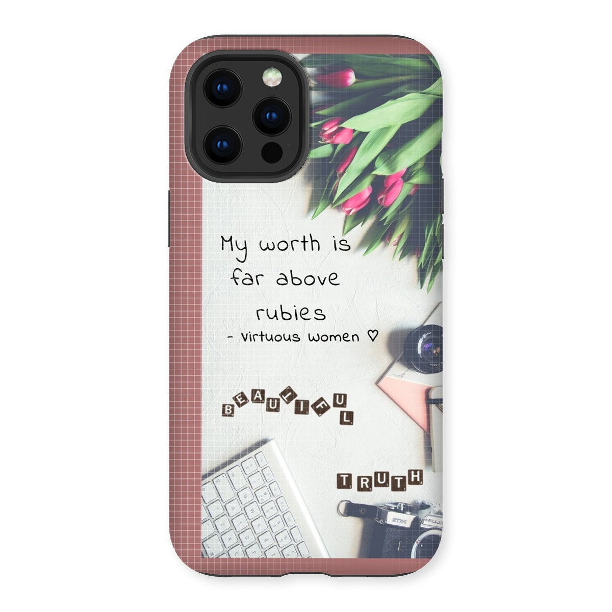English || Virtuous Woman Tough Phone Case