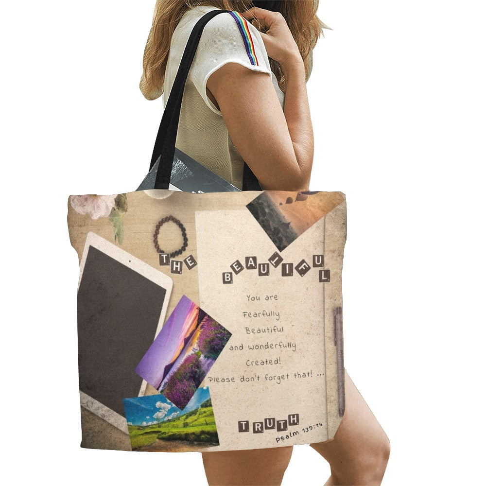 Wonderfully Created Canvas Tote