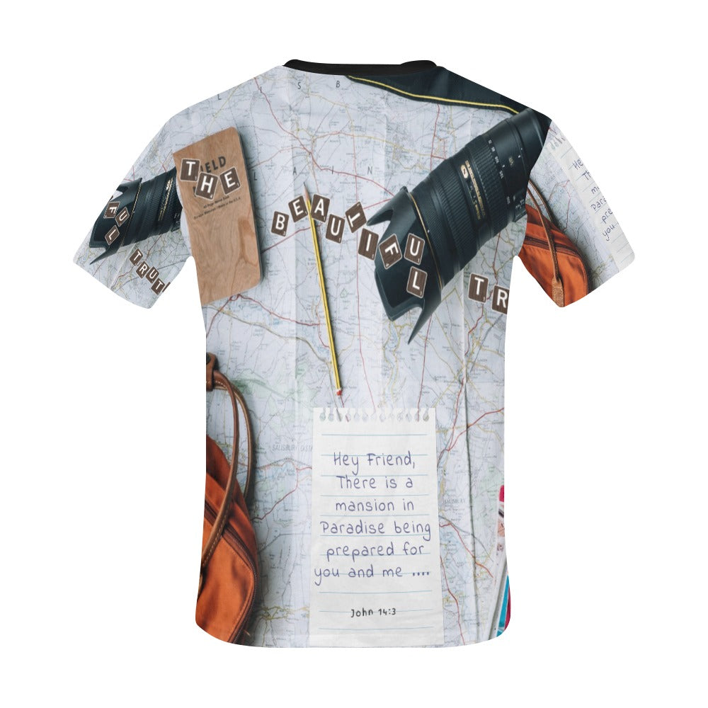 Adult Unisex Mansion in Paradise Jersey Tee