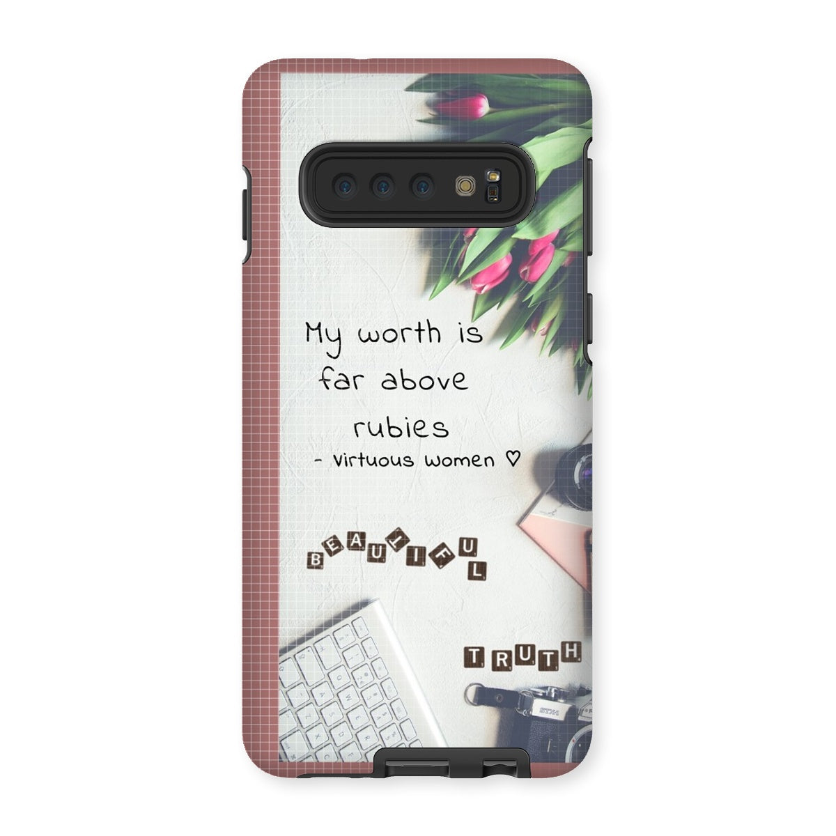English || Virtuous Woman Tough Phone Case