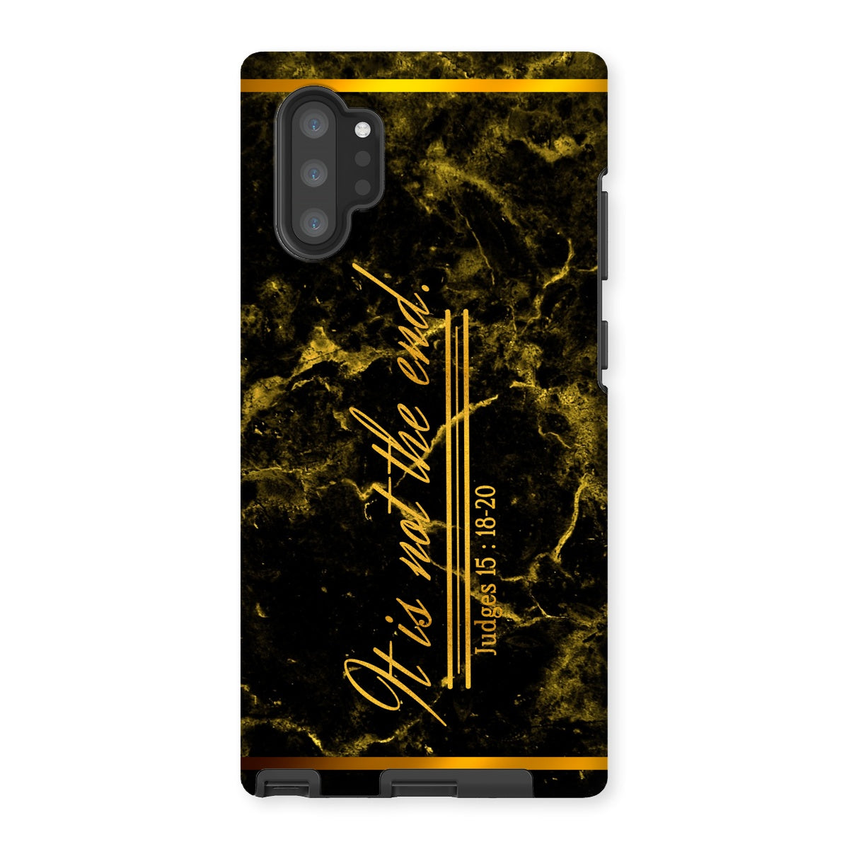 It Is Not The End || Judges 5:18-20 Tough Phone Case