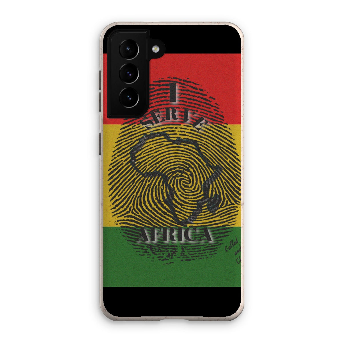 I Serve Africa Fingerprint Eco Phone Case