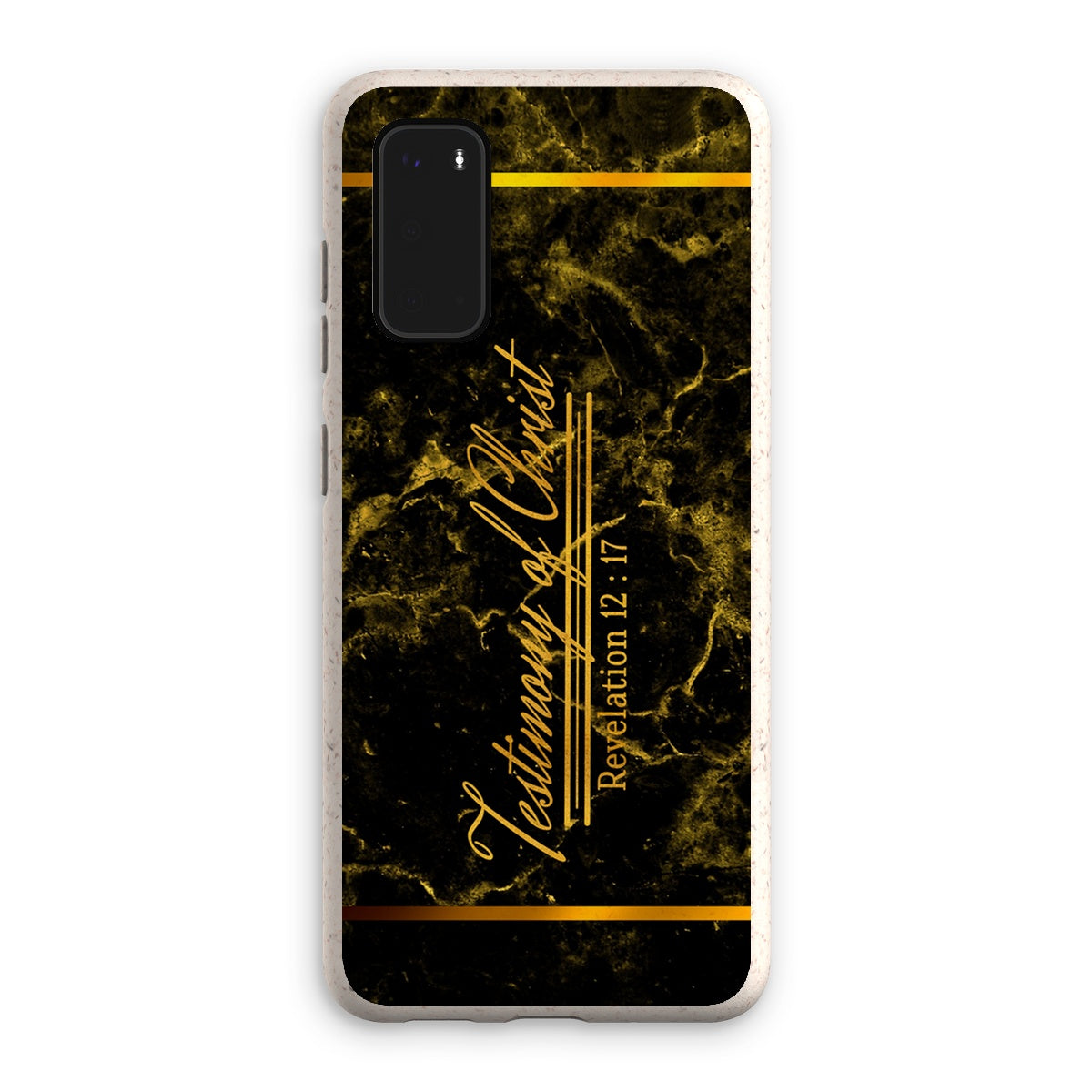 Testimony of Christ || Revelation 12:17 Eco Phone Case
